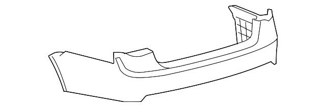 Bumper Cover (Unpainted) 1k5807417hgru