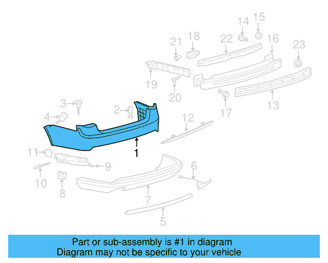 Bumper Cover (Unpainted) 1j5807417bgru