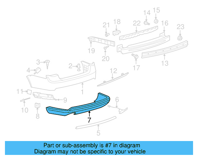 Valance Panel 1J5-807-521-A-B41 - View 8