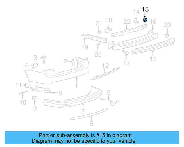 Absorber Grommet 3D0-807-467-A - View 5