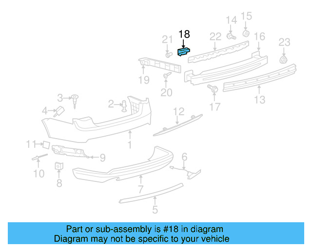 Guide Bracket 1K5-807-375 - View 2