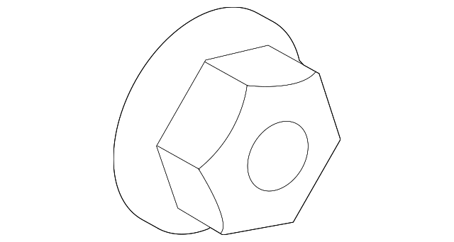 Bumper Cover Support Rail Nut N-910-189-01 - View 60