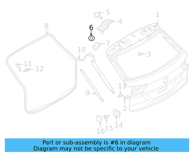 Hinge Nut N-912-184-01 - View 8