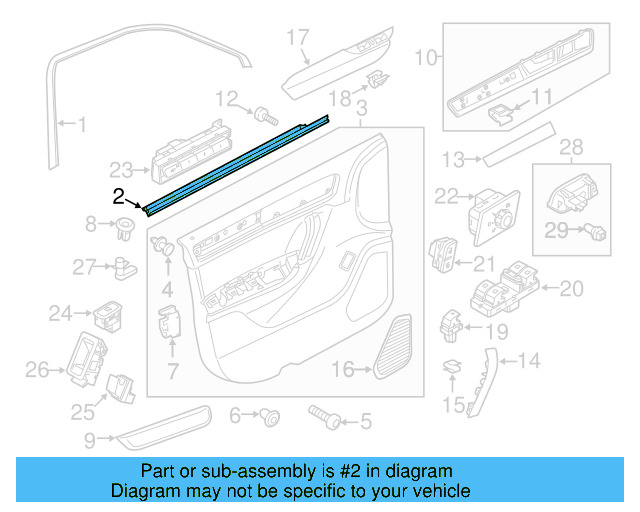 Belt Weather 7P0-837-472-C - View 3