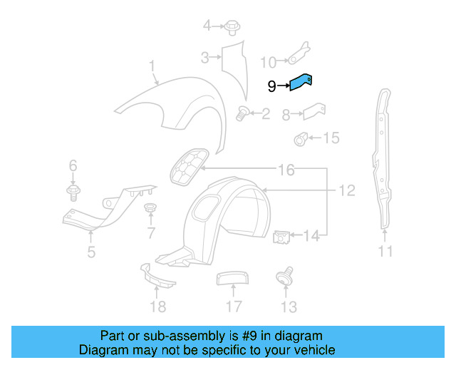 Upper Bracket 5C5-809-693 - View 2