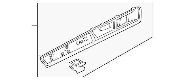 Handle, Inside 7P6-867-101-BL-OUM