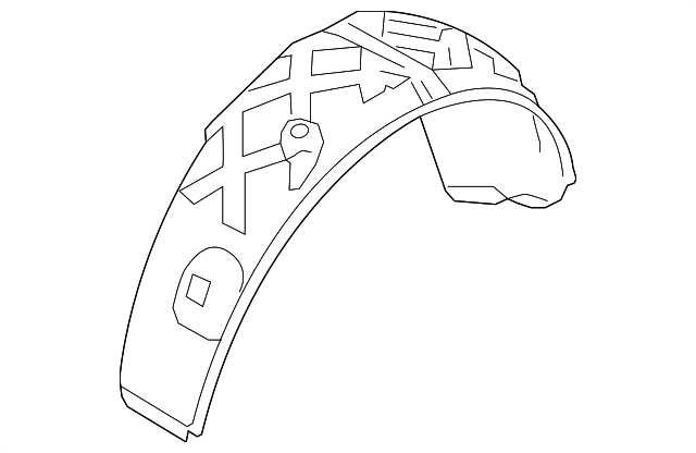 Quarter Panel Splash Shield Nut N-907-579-01 - View 33