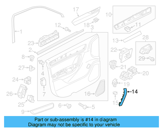 Handle Cover 7P6-867-171-81U - View 2