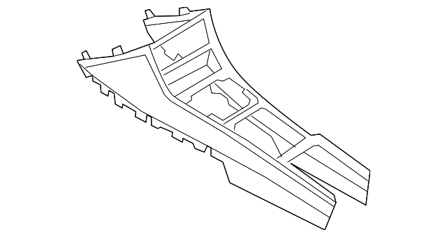 Front Console 3C1-863-243-L-1QB - View 2