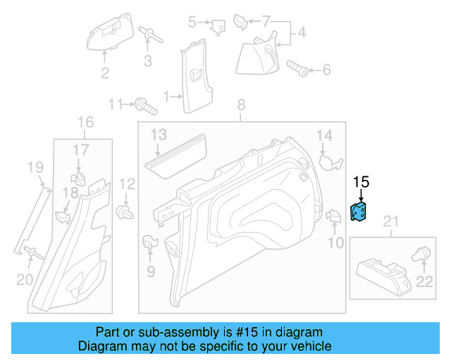 Baffle Rivet N-905-763-01