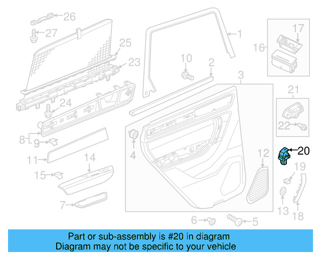 Window Switch 5K0-959-855-XSH - View 34