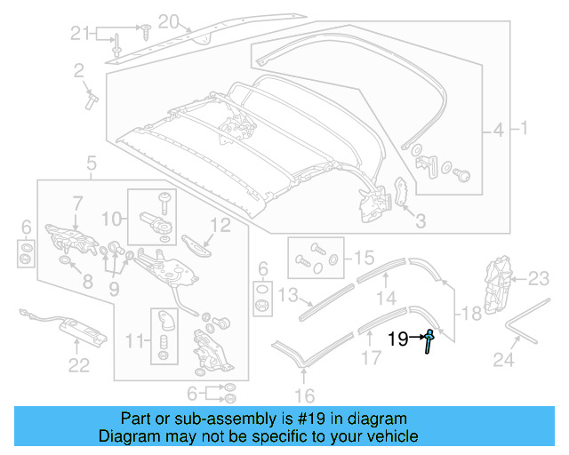 Rear Weather 5C3-898-879