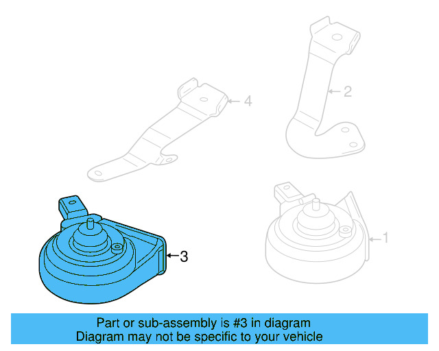 High Note Horn 5C0-951-223-C - View 35