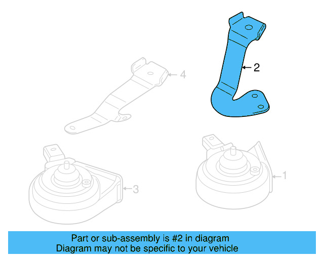 Bracket 1K0-951-182-H - View 14