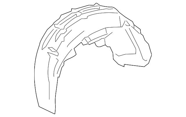 Wheelhouse Liner 1K5-810-971-A - View 16