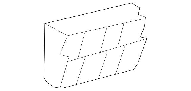 Quarter Panel Air Vent Grille 3C0-819-465 - View 25