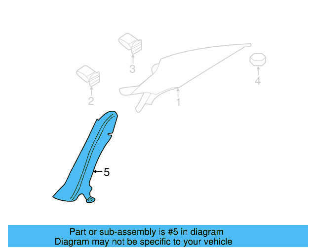 Lower Quarter Trim 5C6-867-765-95T