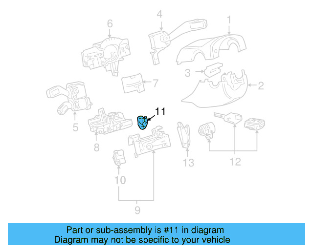 Steering Column Cover Grommet 8D0-905-869-01C - View 19