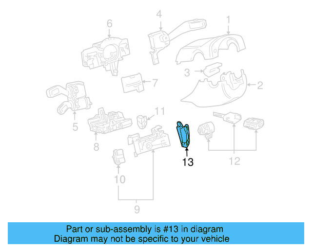 Cylinder Bezel 1K0-905-869-A-9B9 - View 52