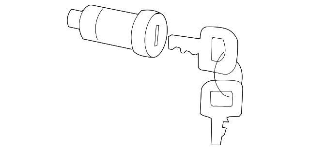 Lock Cylinder 107-857-113-JC - View 2
