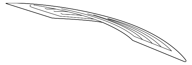 Back Glass 3G8-845-051-H-NVB