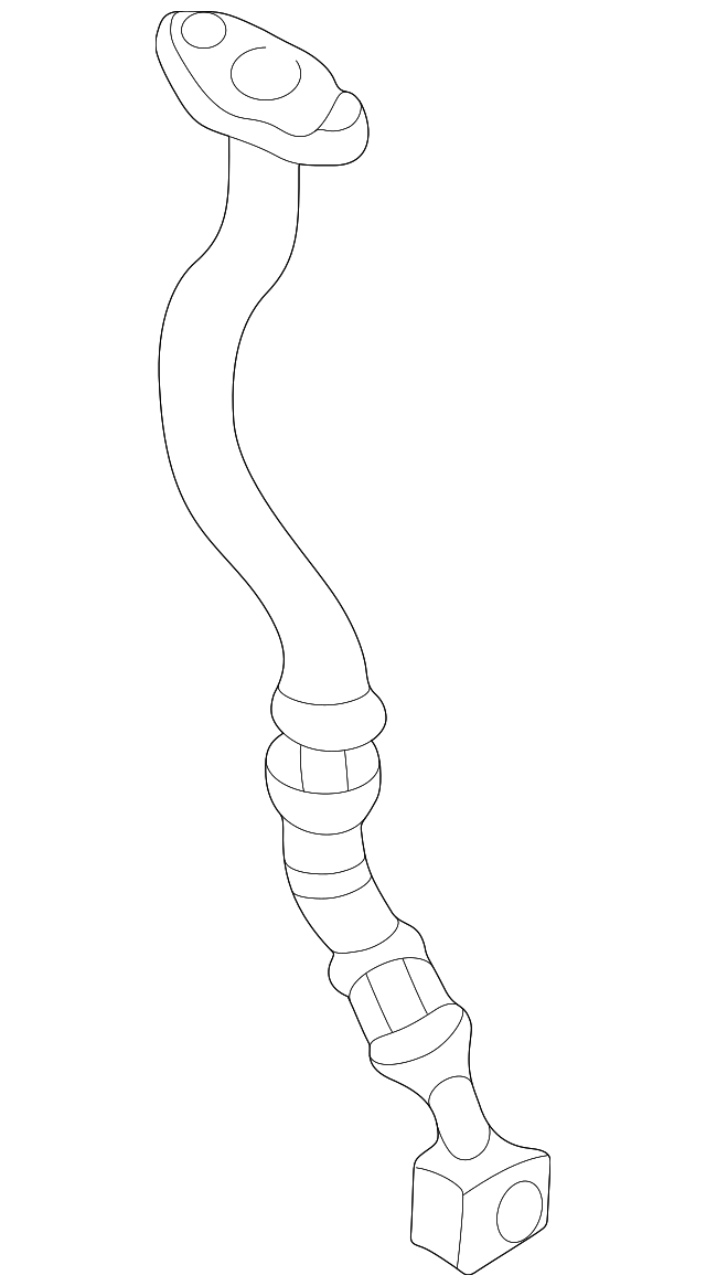 Turbocharger Oil Line 038-145-771-N