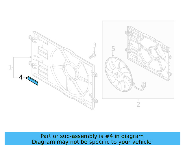 Blind 5Q0-122-323-A - View 8