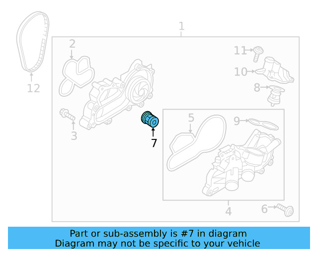Thermostat 04E-121-113-N - View 7