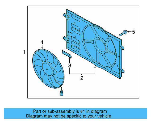 Fan Assembly 5Q0-121-203-DE - View 8