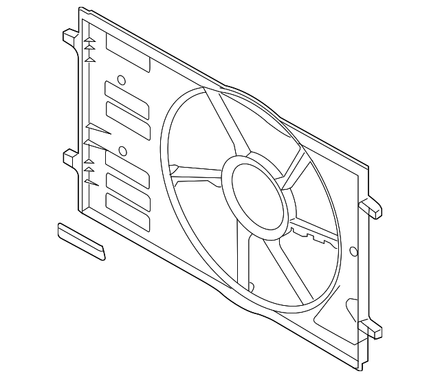 Fan Shroud 5QM-121-205-J