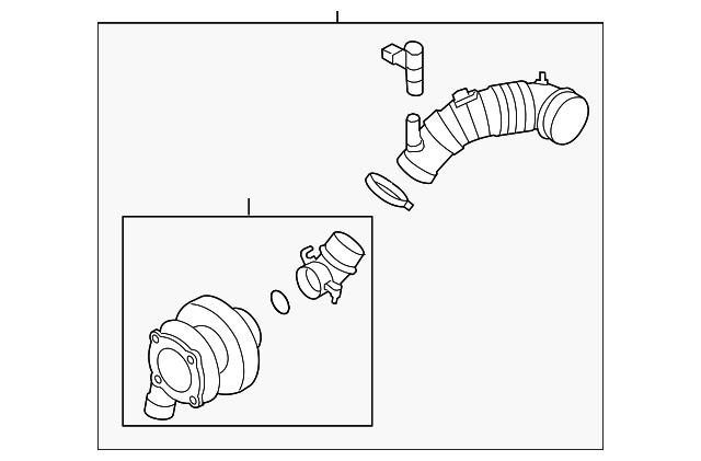 Inlet Duct 1K0-805-971-C-9B9 - View 127