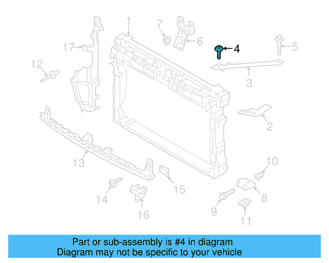 Impact Bar Bolt N-909-936-03 - View 122