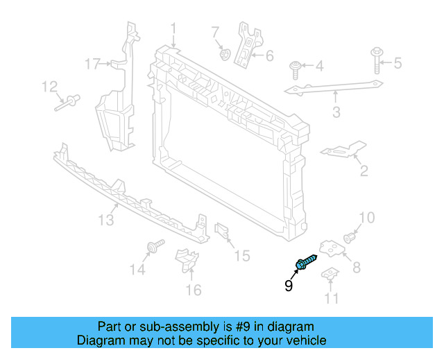 Repair Bracket Bolt N-101-586-05 - View 4