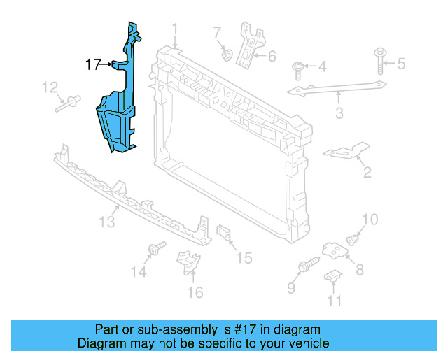Side Air Baffle 5G0-121-284-G