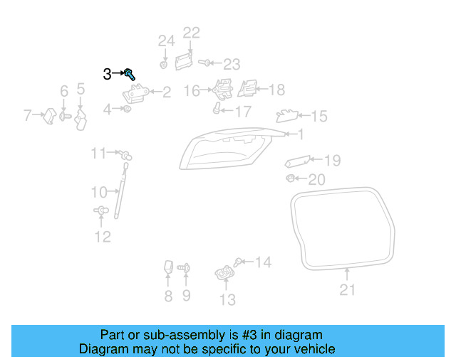 Hinge Bolt N-905-521-03 - View 10