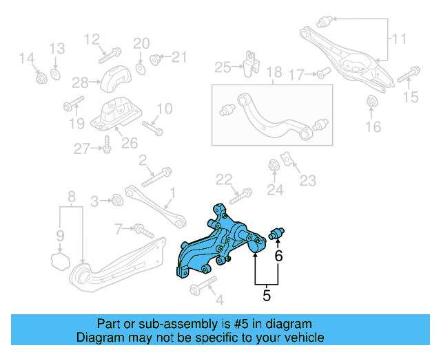 Upper Control Arm Adjust Bolt WHT-000-227 - View 15