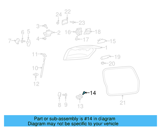 Striker Bolt N-908-406-03 - View 10