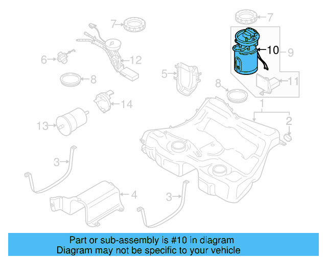 Electric Fuel Pump 1J0-919-087-S - View 17