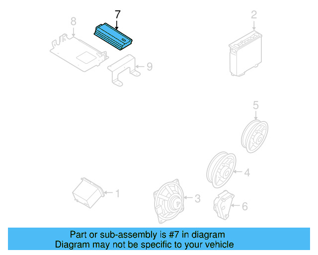Radio Amplifier 1K6-035-456-B - View 3