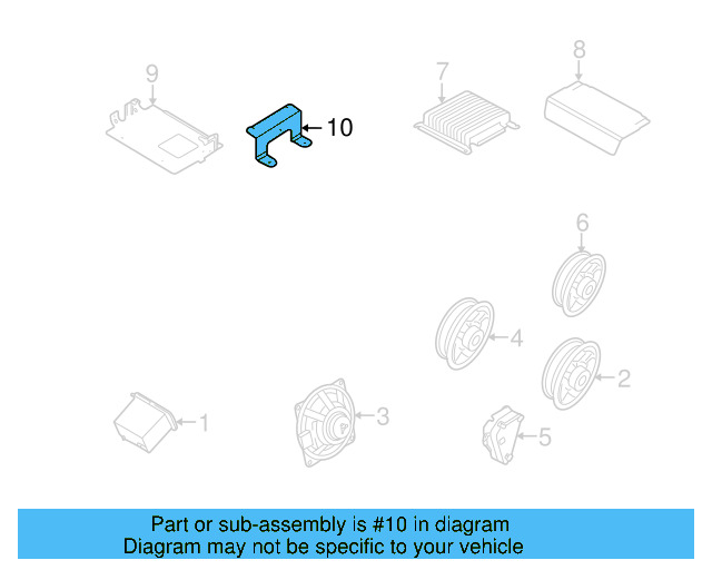 Bracket 1K0-035-883-E - View 55
