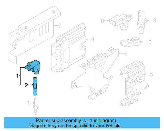 Ignition Coil 06L-905-110-K - View 20