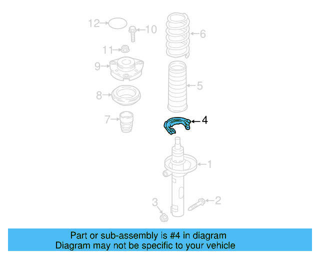 Spring Lower Insulator 5QM-412-545 - View 10