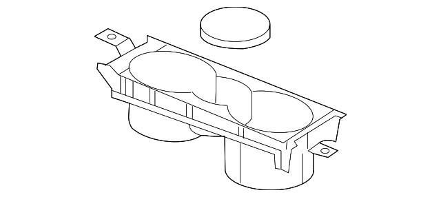 storage bin only does not include drink holder 1K5-863-383-A-75R - View 5