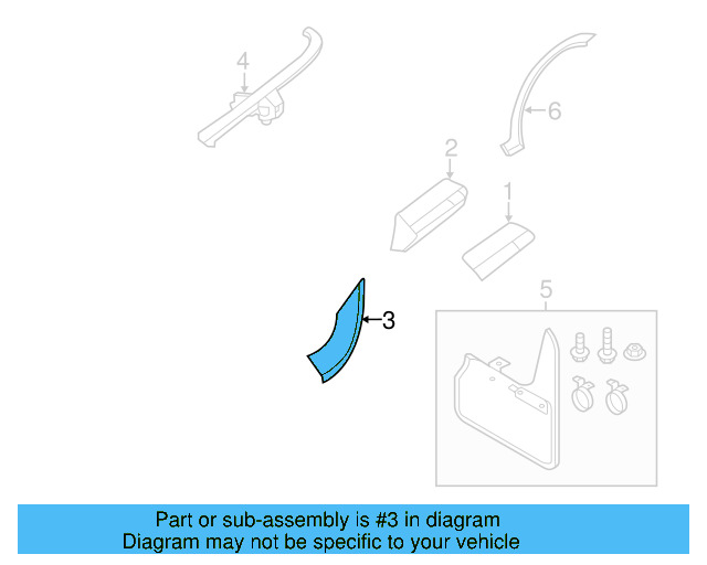 Stone Guard 5C5-821-714-A - View 5