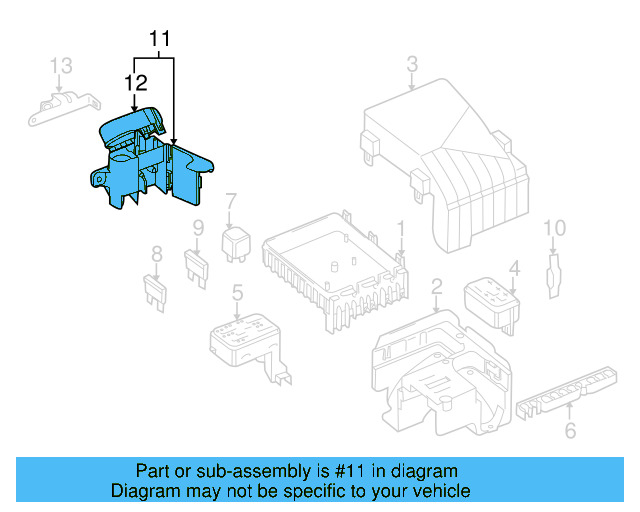Junction Block 1K0-937-517 - View 9