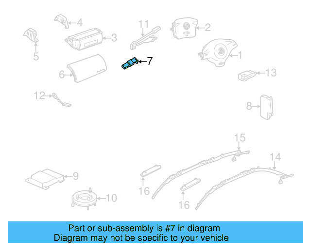 Driver Air Bag 3B0-880-201-BS-4EC - View 2