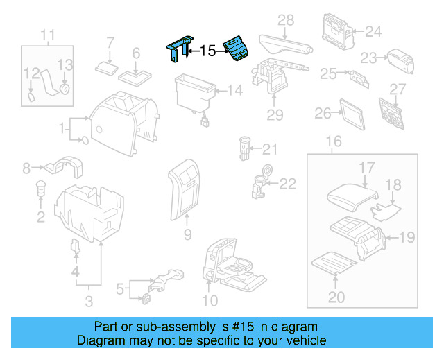 Mount Kit 1K0-868-003-D-9B9 - View 10