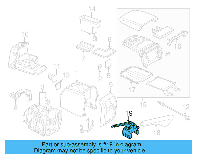 Inner Cover 1K0-864-249-C-9B9 - View 9