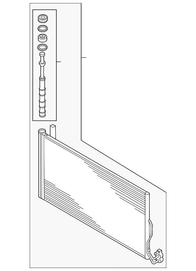 Condenser 7P0-820-411-B - View 4