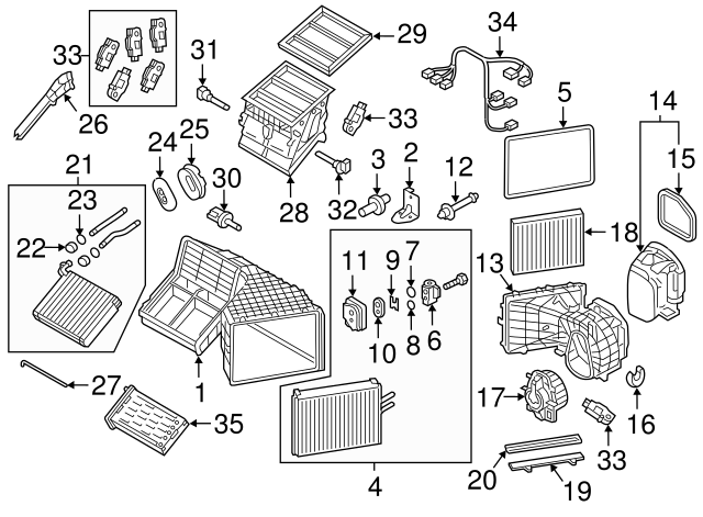 Heater Core Seal N-909-732-01